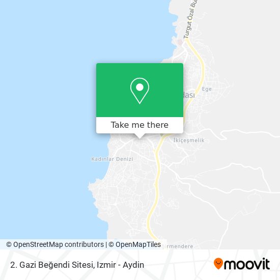 2. Gazi Beğendi Sitesi map