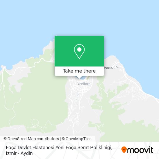 Foça Devlet Hastanesi Yeni Foça Semt Polikliniği map