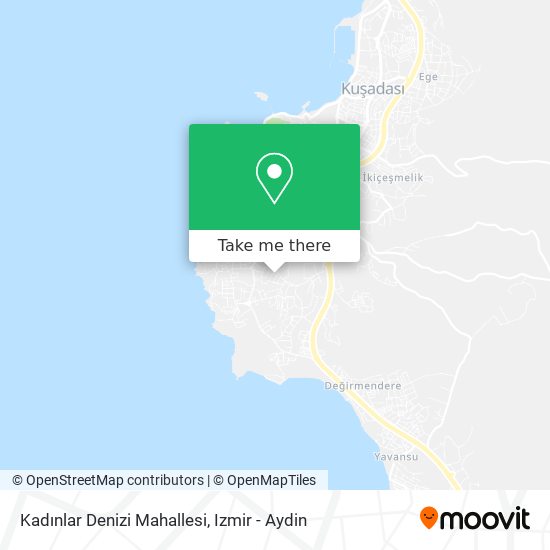 Kadınlar Denizi Mahallesi map
