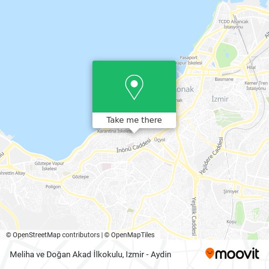 Meliha ve Doğan Akad İlkokulu map