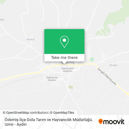 Ödemiş İlçe Gıda Tarım ve Hayvancılık Müdürlüğü map