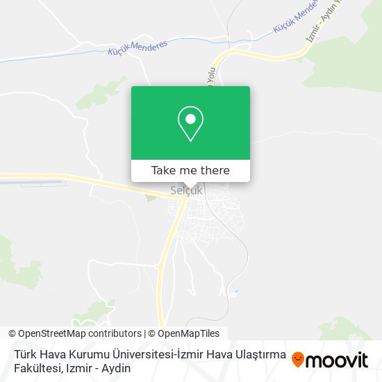 Türk Hava Kurumu Üniversitesi-İzmir Hava Ulaştırma Fakültesi map
