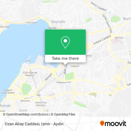 Ozan Abay Caddesi map