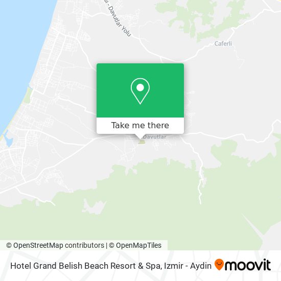 Hotel Grand Belish Beach Resort & Spa map