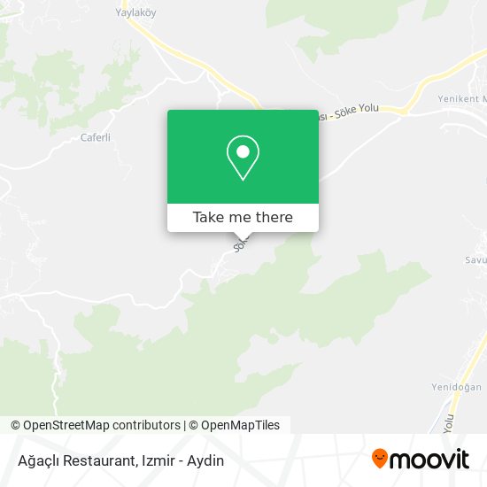 Ağaçlı Restaurant map