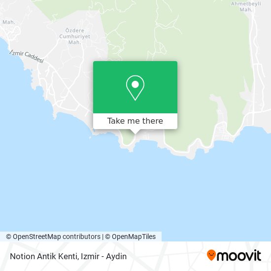 Notion Antik Kenti map