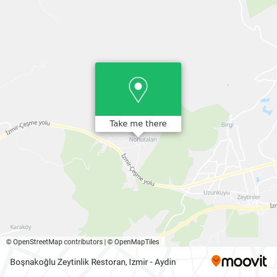 Boşnakoğlu Zeytinlik Restoran map