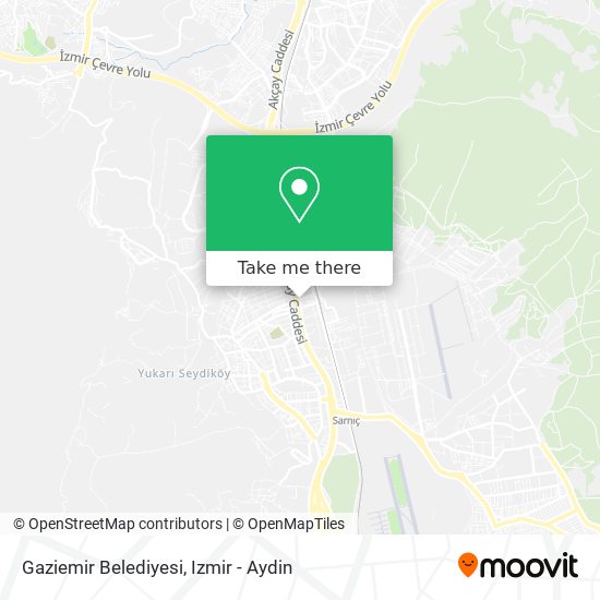 Gaziemir Belediyesi map