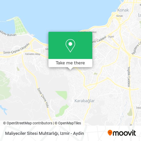 Maliyeciler Sitesi Muhtarlığı map