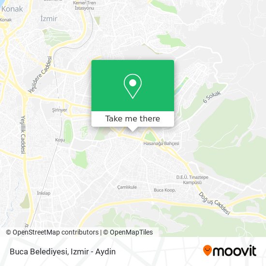 Buca Belediyesi map