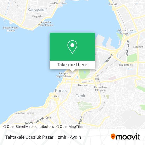 Tahtakale Ucuzluk Pazarı map