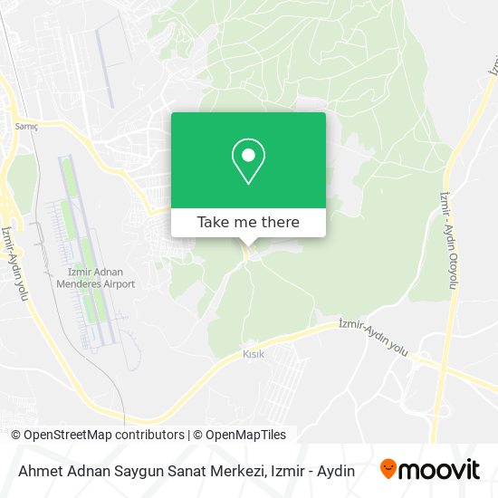 Ahmet Adnan Saygun Sanat Merkezi map