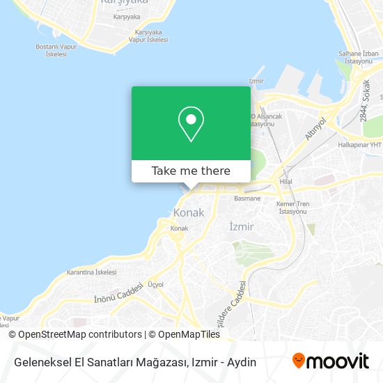 Geleneksel El Sanatları Mağazası map