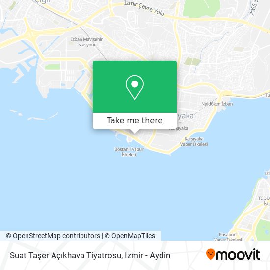 Suat Taşer Açıkhava Tiyatrosu map