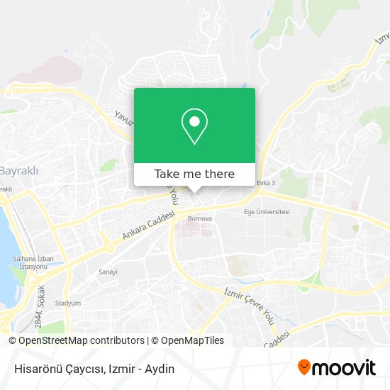 Hisarönü Çaycısı map