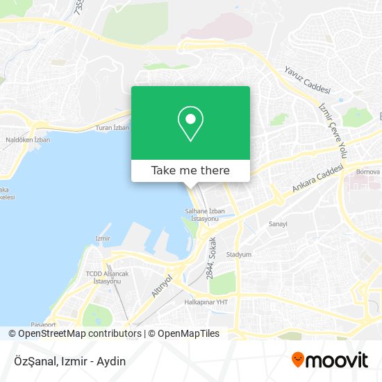 ÖzŞanal map