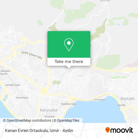 Kenan Evren Ortaokulu map