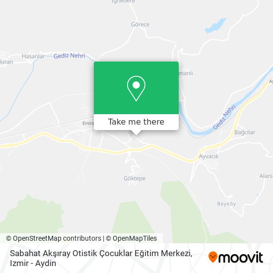 Sabahat Akşıray Otistik Çocuklar Eğitim Merkezi map