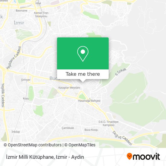 İzmir Milli Kütüphane map