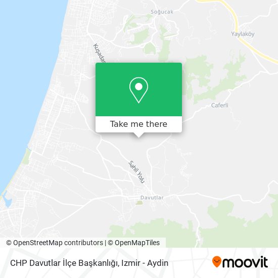 CHP Davutlar İlçe Başkanlığı map