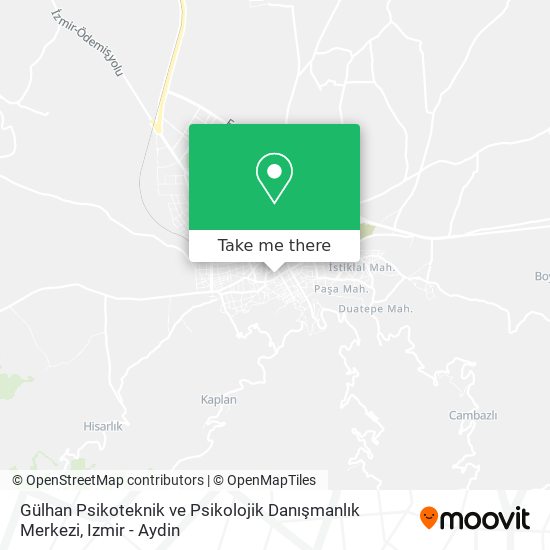 Gülhan Psikoteknik ve Psikolojik Danışmanlık Merkezi map