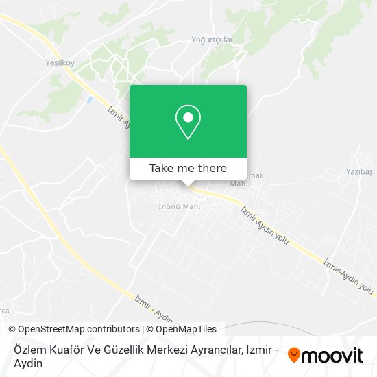 Özlem Kuaför Ve Güzellik Merkezi Ayrancılar map