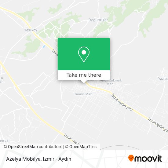Azelya Mobilya map