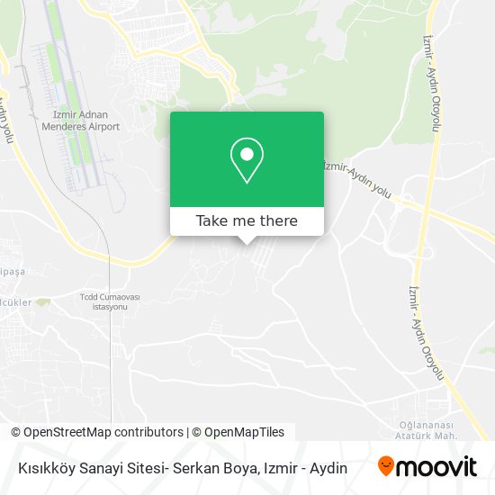 Kısıkköy Sanayi Sitesi- Serkan Boya map
