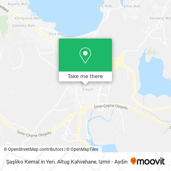 Şaşliko Kemal in Yeri. Altug Kahvehane map