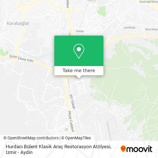 Hurdacı Bülent Klasik Araç Restorasyon Atölyesi map