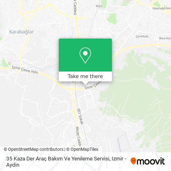35 Kaza Der Araç Bakım Ve Yenileme Servisi map