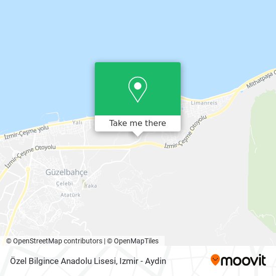 Özel Bilgince Anadolu Lisesi map