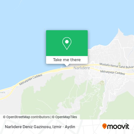 Narlıdere Deniz Gazinosu map