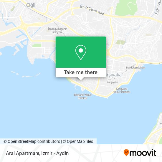 Aral Apartmanı map