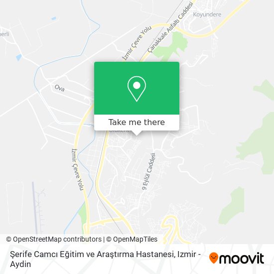 Şerife Camcı Eğitim ve Araştırma Hastanesi map