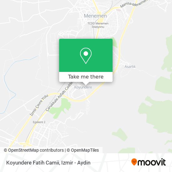 Koyundere Fatih Camii map