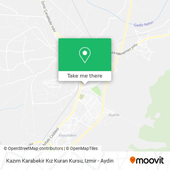 Kazım Karabekir Kız Kuran Kursu map