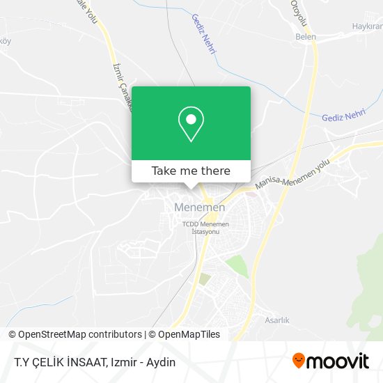 T.Y ÇELİK İNSAAT map