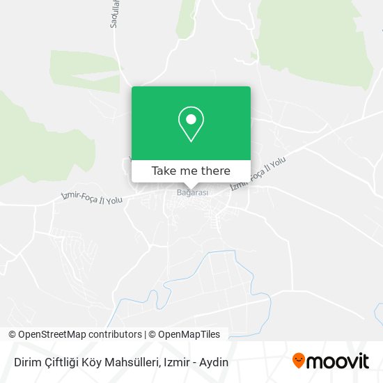 Dirim Çiftliği Köy Mahsülleri map