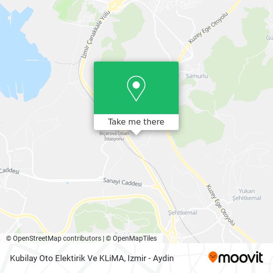 Kubilay Oto Elektirik Ve KLiMA map