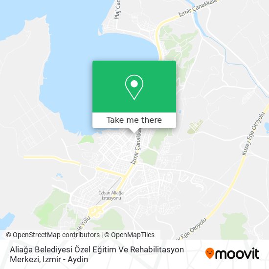 Aliağa Belediyesi Özel Eğitim Ve Rehabilitasyon Merkezi map