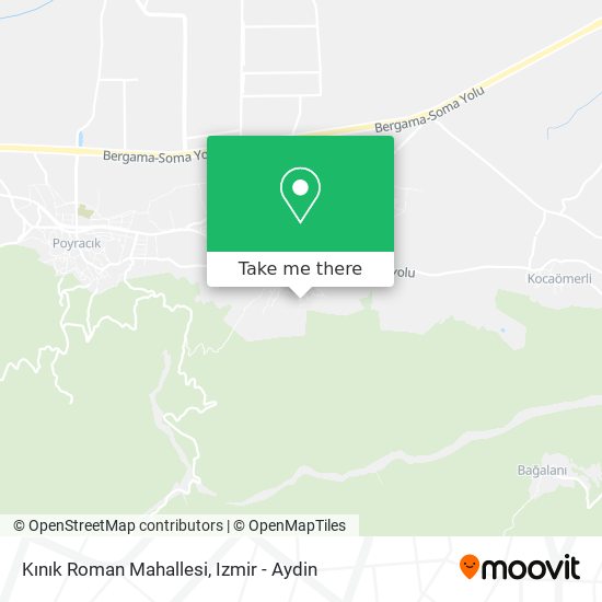 Kınık Roman Mahallesi map