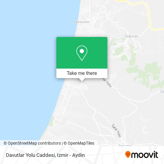 Davutlar Yolu Caddesi map