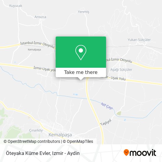 Öteyaka Küme Evler map