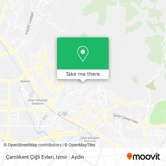 Çamlıkent Çiğli Evleri map