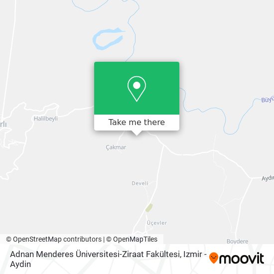 Adnan Menderes Üniversitesi-Ziraat Fakültesi map