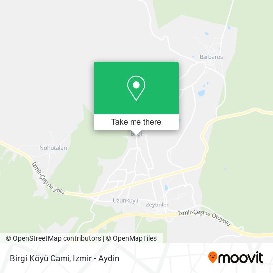 Birgi Köyü Cami map