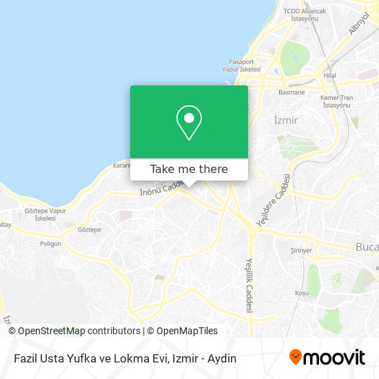 Fazil Usta Yufka ve Lokma Evi map