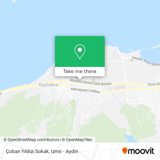 Çoban Yıldızı Sokak map
