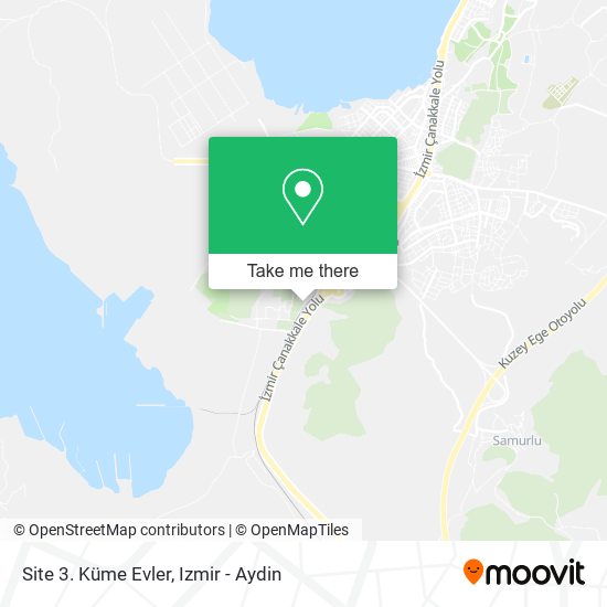 Site 3. Küme Evler map